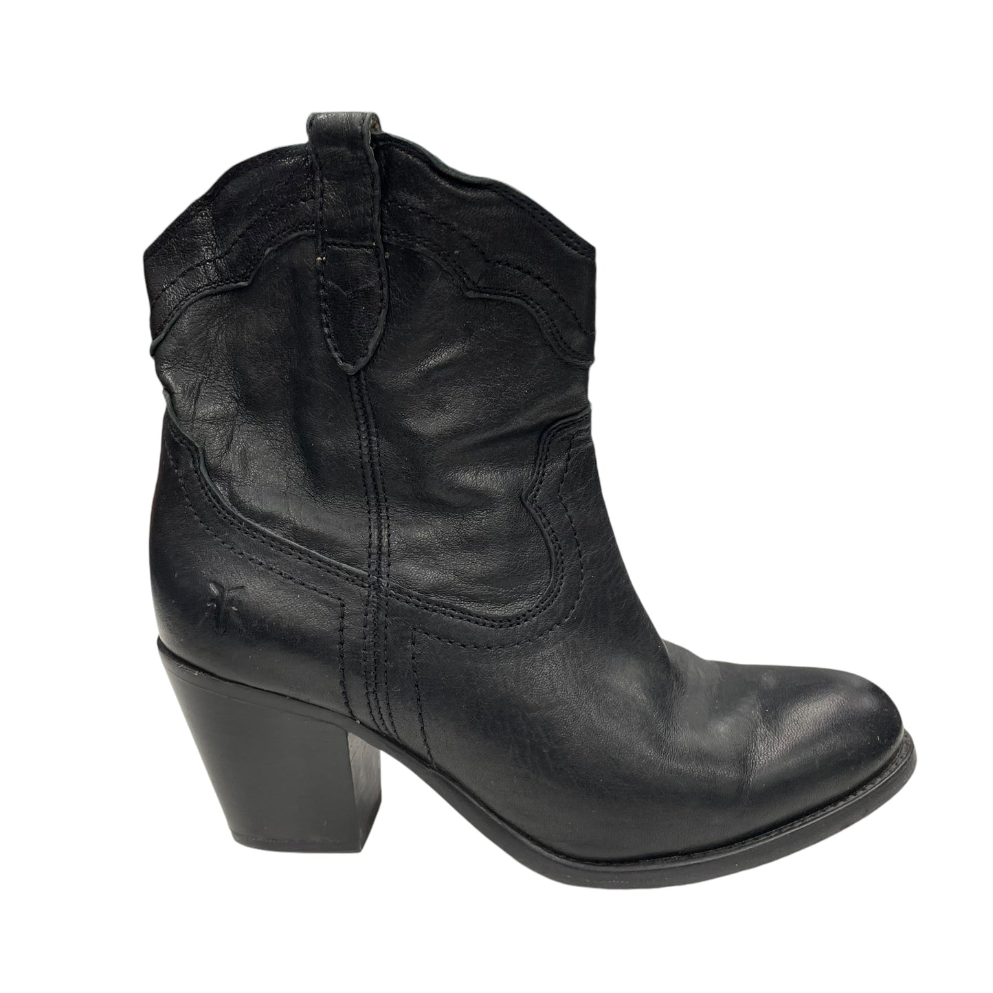 Boots Designer By Frye In Black