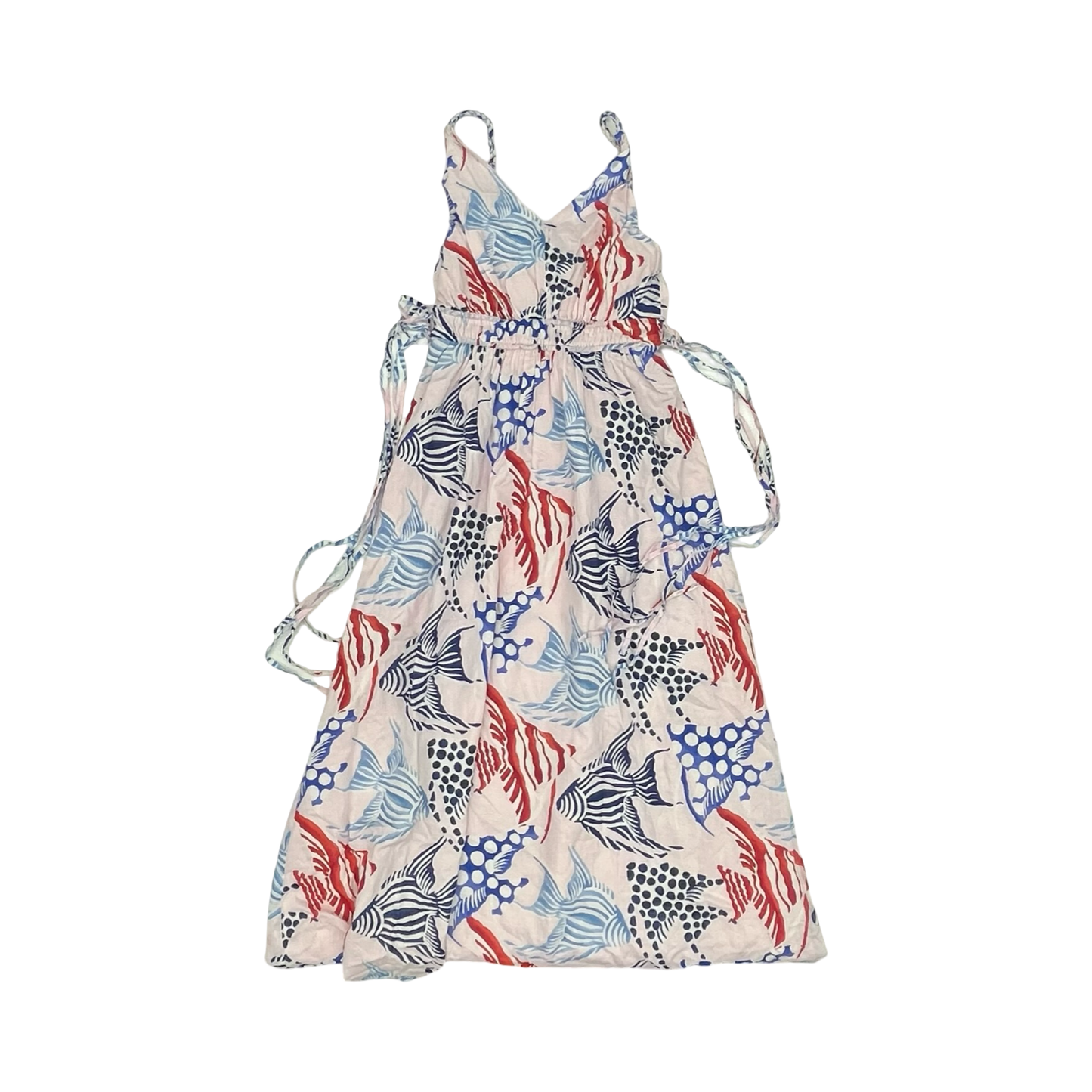 Dress Party Long By Loft In Blue & Pink, Size:Xs