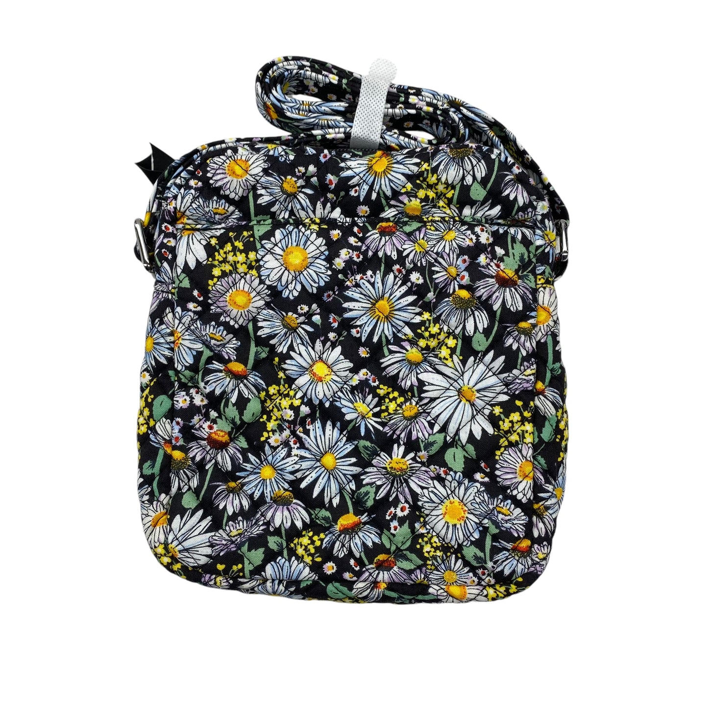 BLACK & YELLOW CROSSBODY by VERA BRADLEY Size:MEDIUM