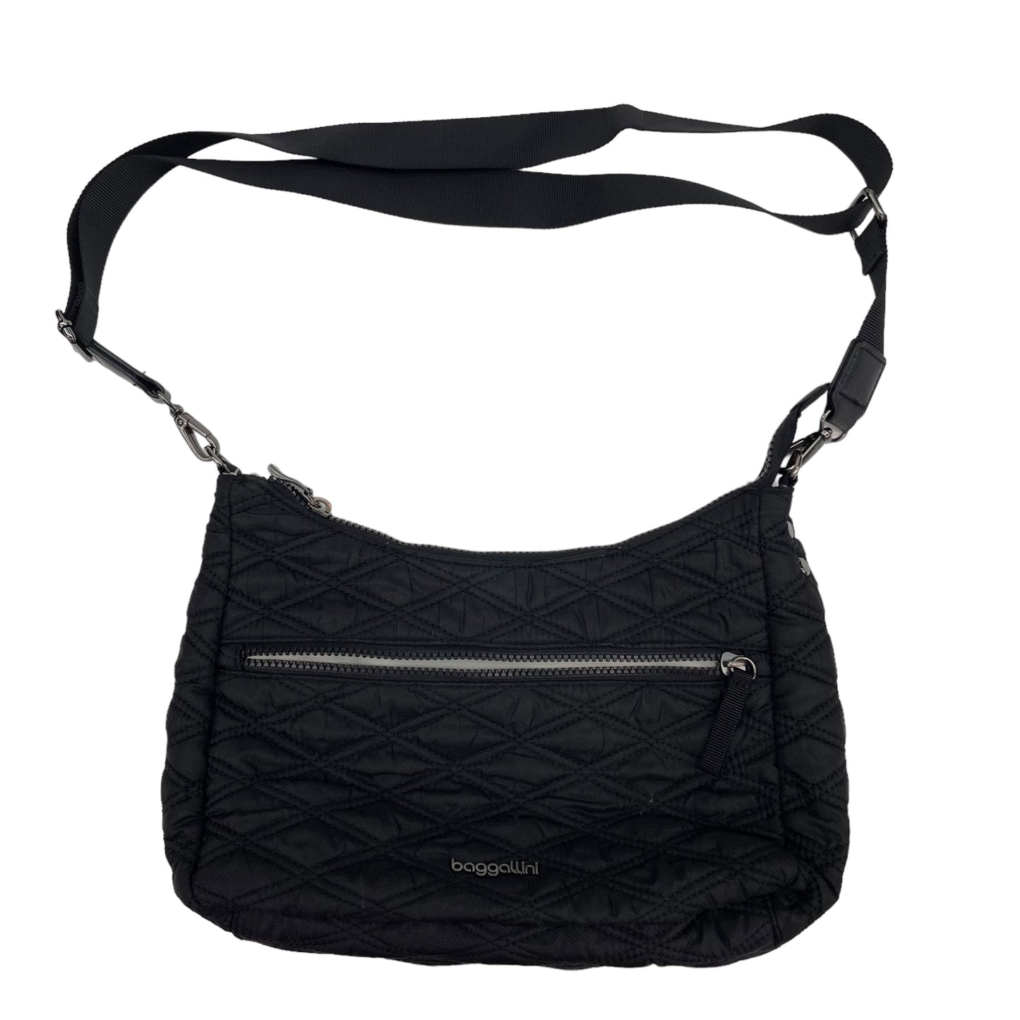 BLACK CROSSBODY by BAGGALLINI Size:MEDIUM