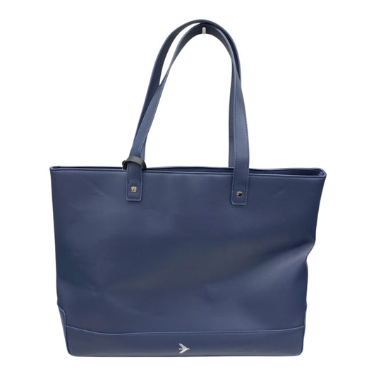 Tote By Clothes Mentor In Navy, Size:Large