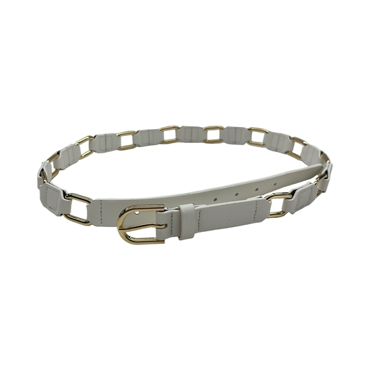 Belt By Clothes Mentor In White