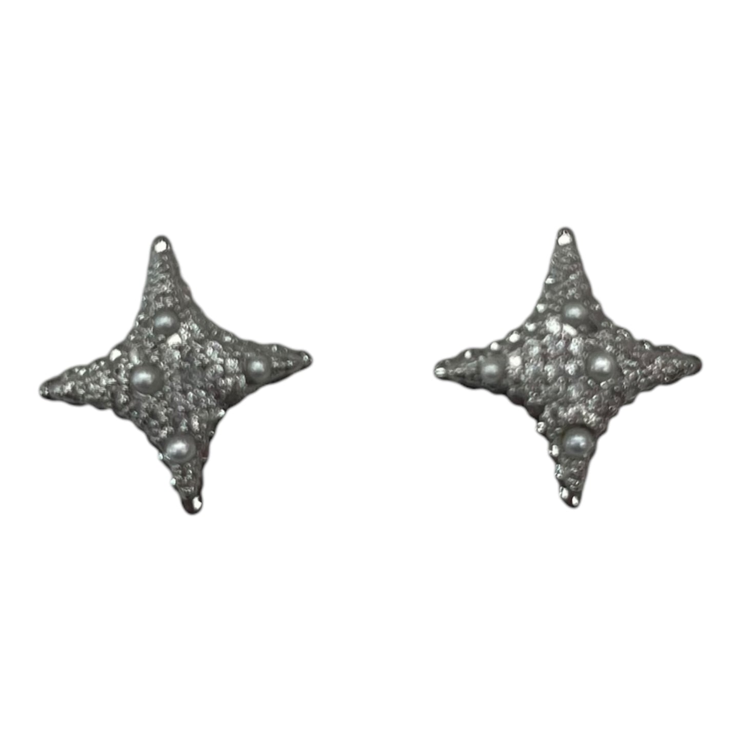 Earrings Stud By Clothes Mentor In Silver