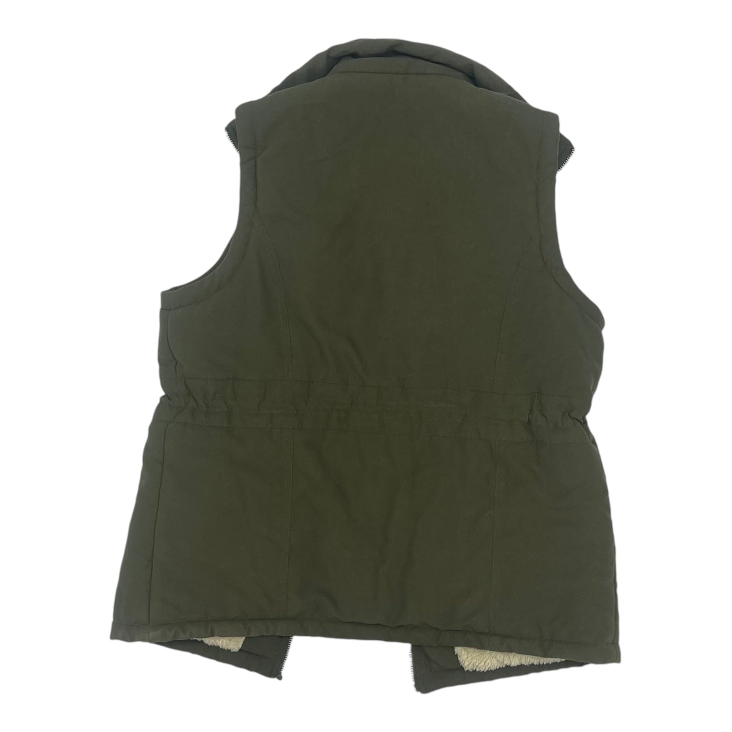 Vest Puffer & Quilted By Favlux In Green, Size:S