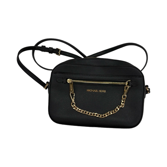 Crossbody Designer By Michael Kors In Black, Size:Small