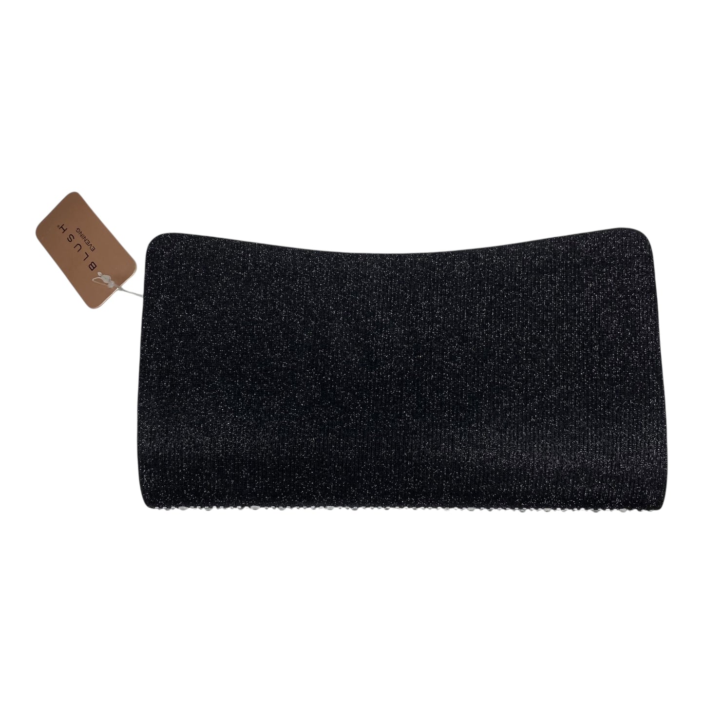 Clutch By Blush In Black & Silver, Size:Small