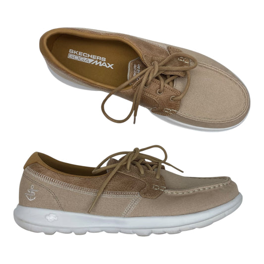 Shoes Flats By Skechers In Tan, Size:9.5