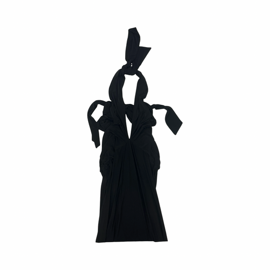Dress Party Long By Pretty Little Thing In Black, Size:10