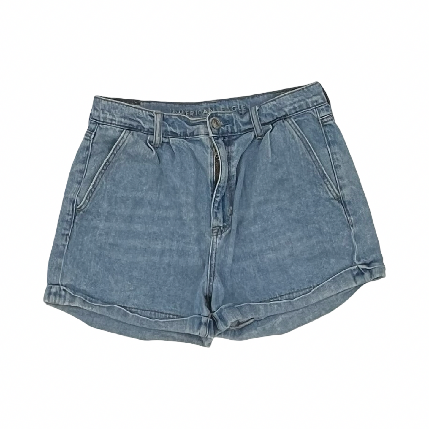 Shorts By American Eagle In Blue Denim, Size:6