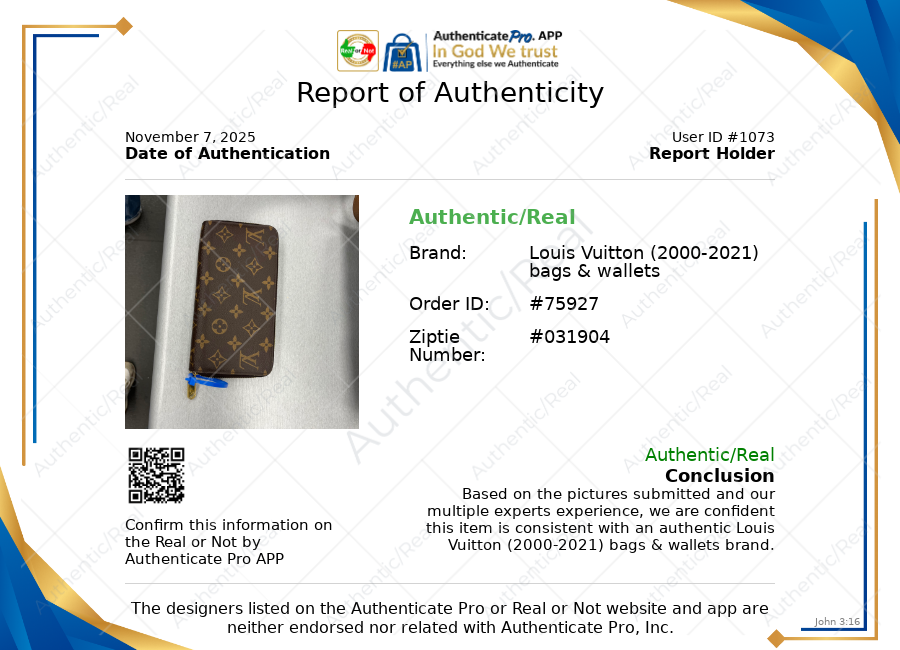 Wallet Luxury Designer By Louis Vuitton In Brown, Size:Large