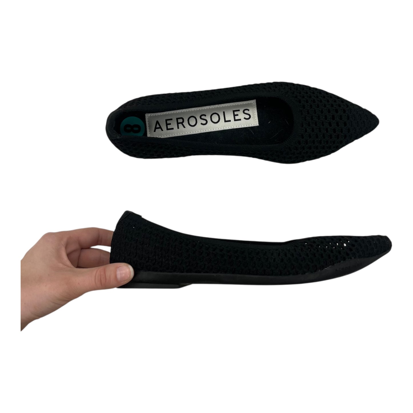 Shoes Flats By Aerosoles In Black, Size:8