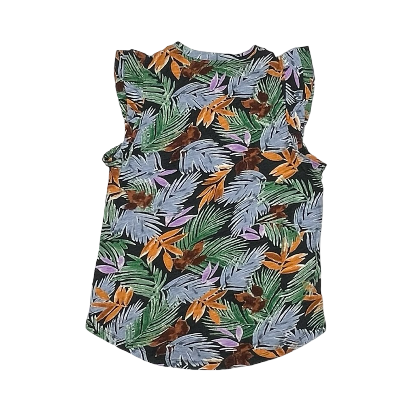 Blouse Ss By Democracy In Tropical Print, Size:S