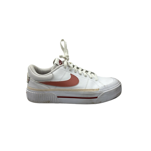 Shoes Sneakers By Nike In Pink & White, Size:8.5