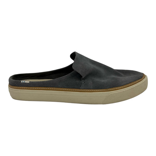 Shoes Flats By Toms In Grey, Size:11