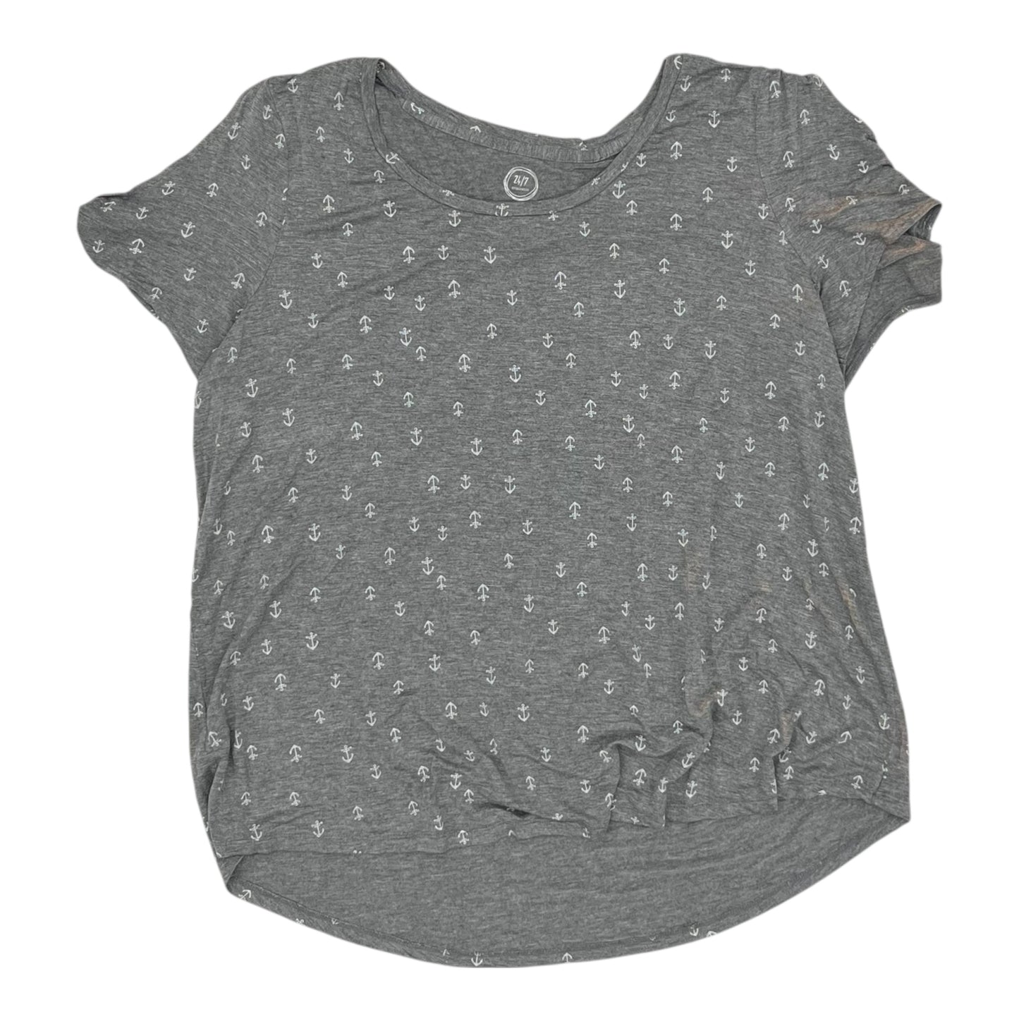Top Ss By Maurices In Grey, Size:3X
