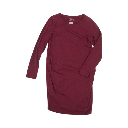 Mat Dress By Sonoma In Maroon, Size:L