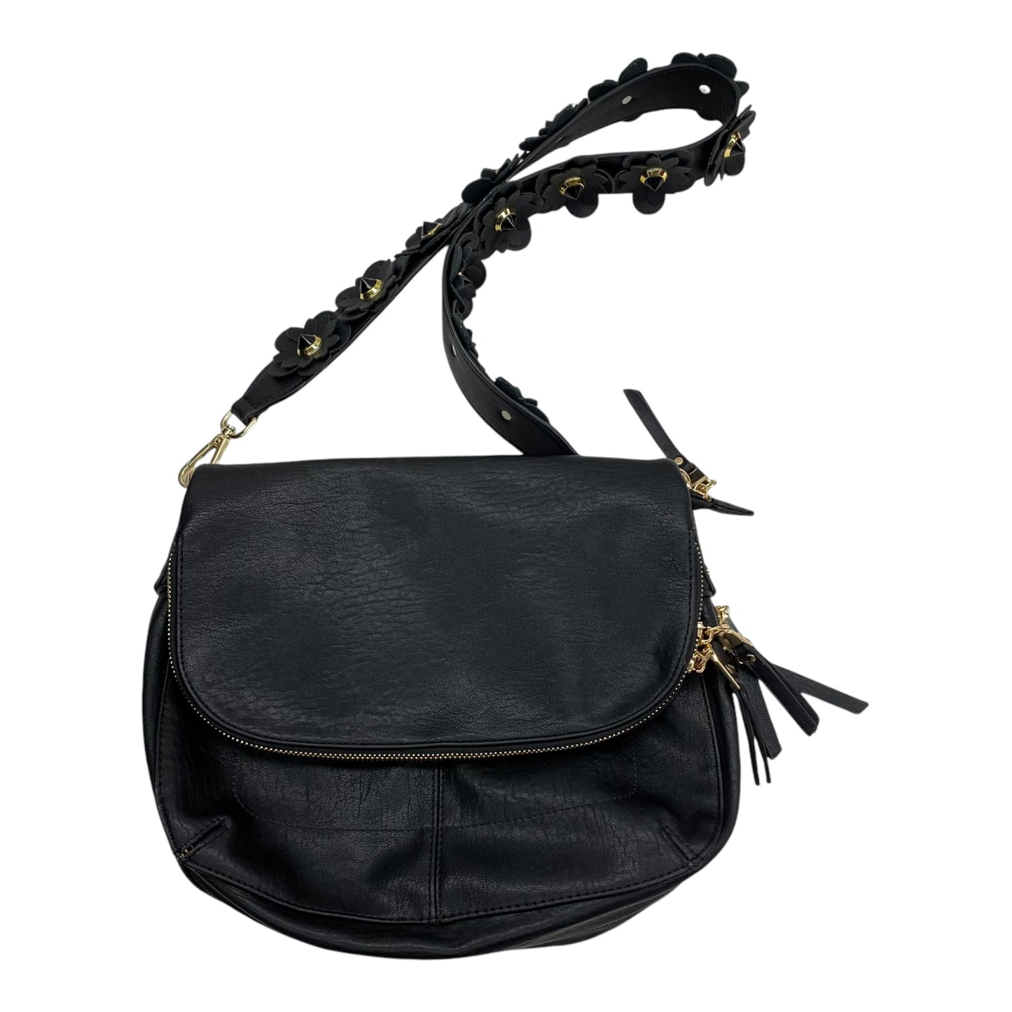 Crossbody By Clothes Mentor In Black, Size:Medium