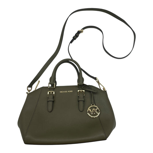 Crossbody Designer By Michael Kors In Green, Size:Medium
