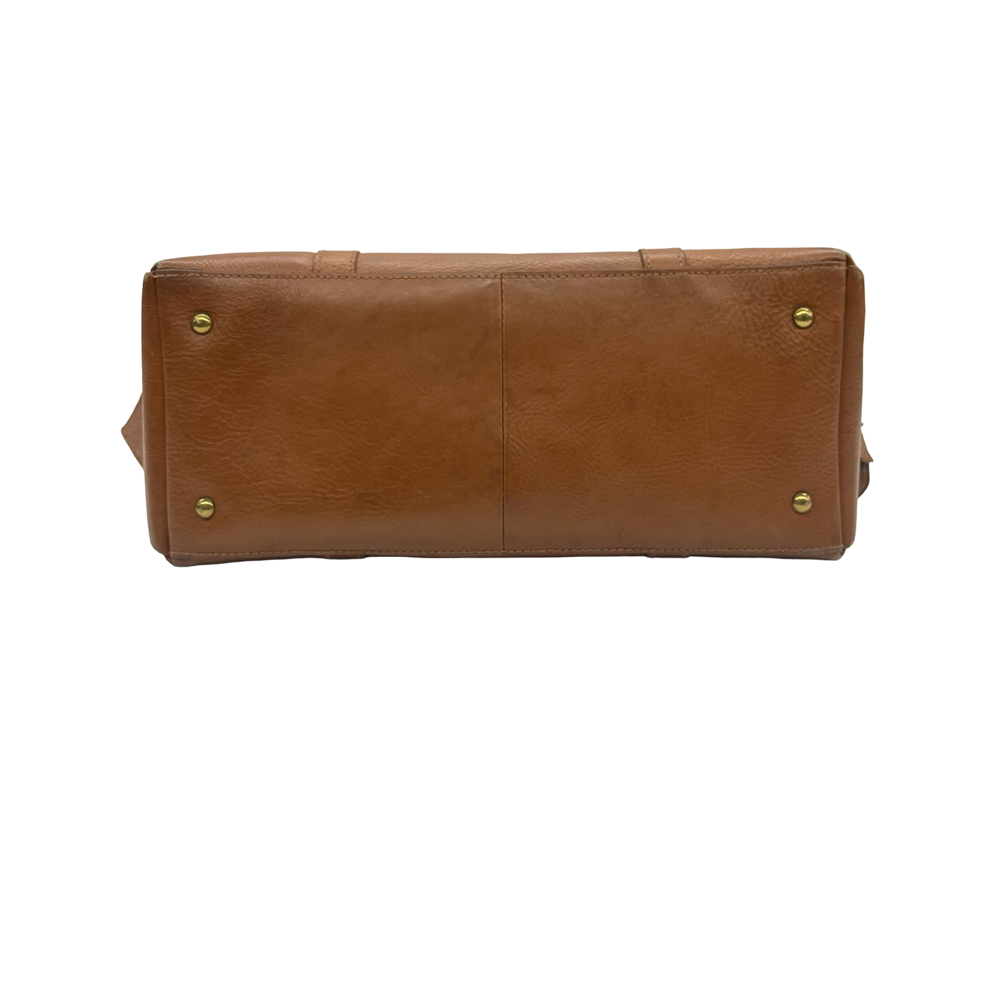 Handbag Leather By Madewell In Brown, Size:Large