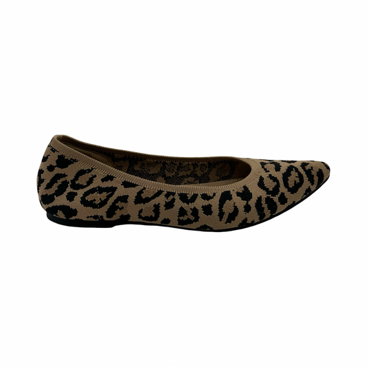 Shoes Flats By Old Navy In Animal Print, Size:8