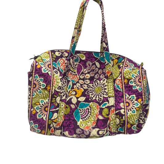 Duffle And Weekender By Vera Bradley In Purple, Size:Medium