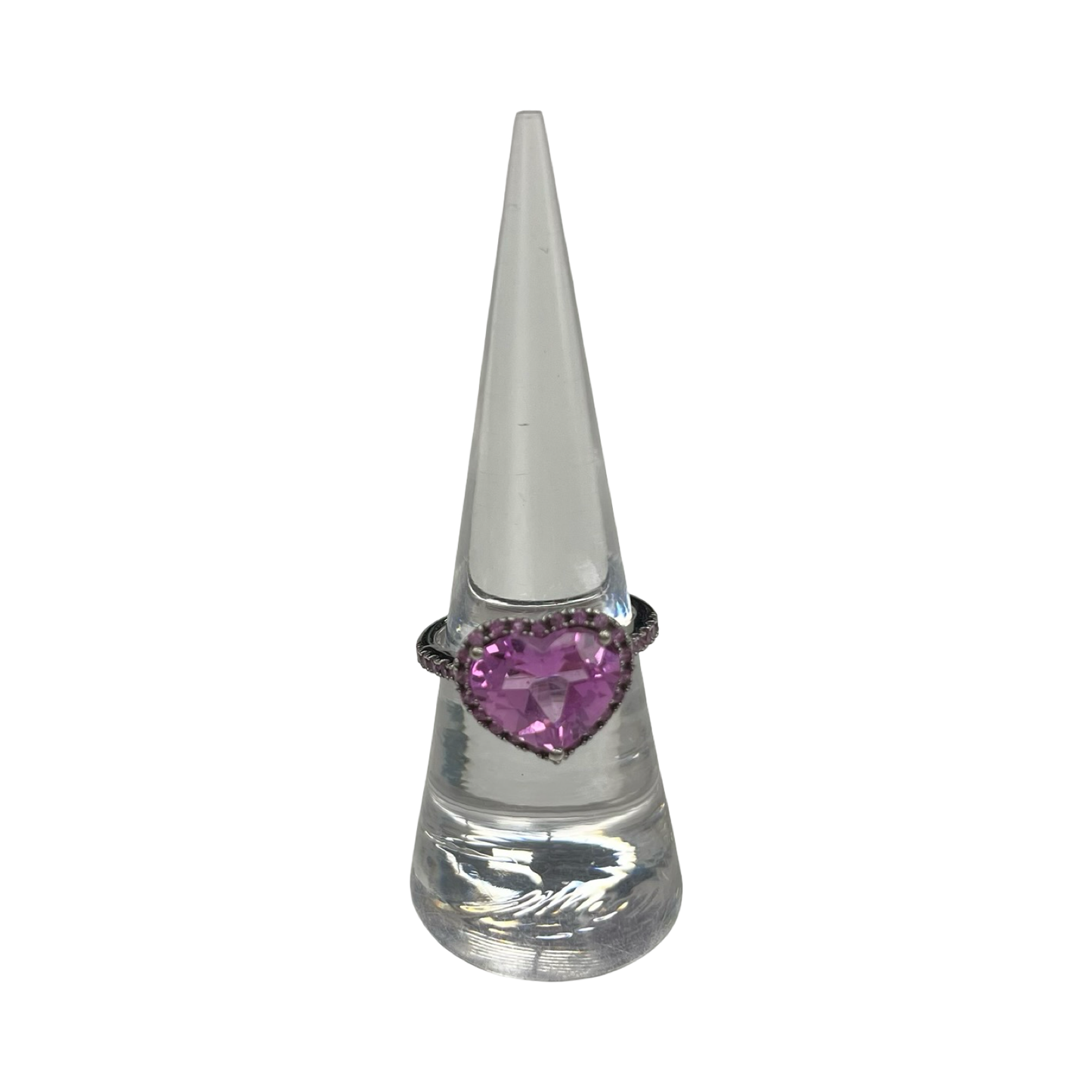 Ring Sterling Silver By Cmc In Pink, Size:7