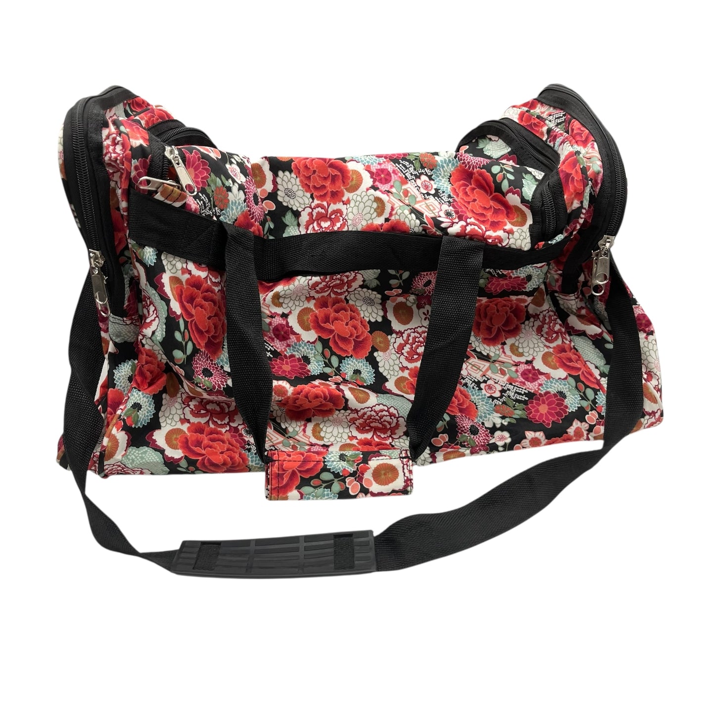 Duffle And Weekender By Clothes Mentor In Floral Print, Size:Large