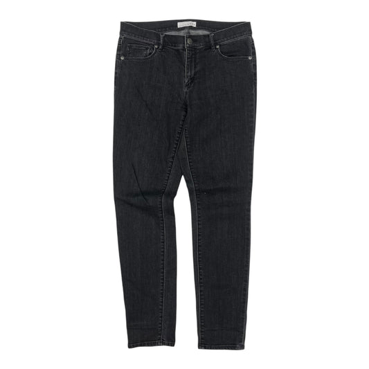 Jeans Skinny By Loft In Black Denim, Size:6