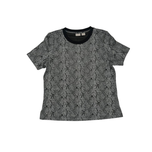 Top Ss By Chicos In Snakeskin Print, Size:M