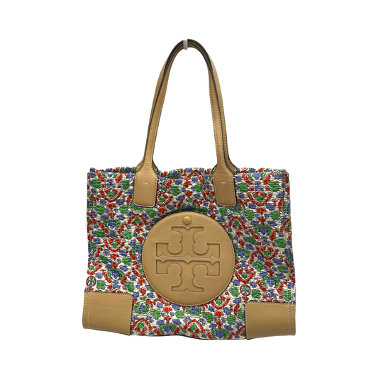 Handbag Designer By Tory Burch In Floral Print, Size:Medium