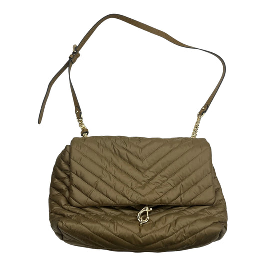 Crossbody Designer By Rebecca Minkoff In Green, Size:Medium