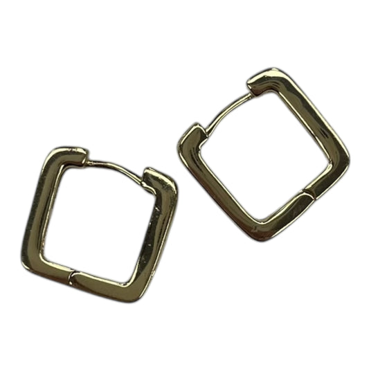 Earrings Hoop By Clothes Mentor In Gold