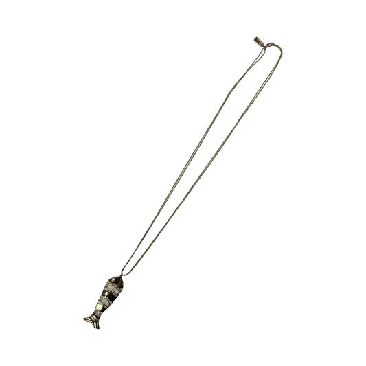 Necklace Pendant By Clothes Mentor In Gold