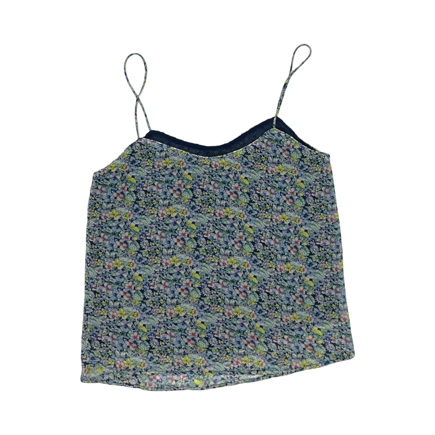 Blouse Sleeveless By Mng In Floral Print, Size:S