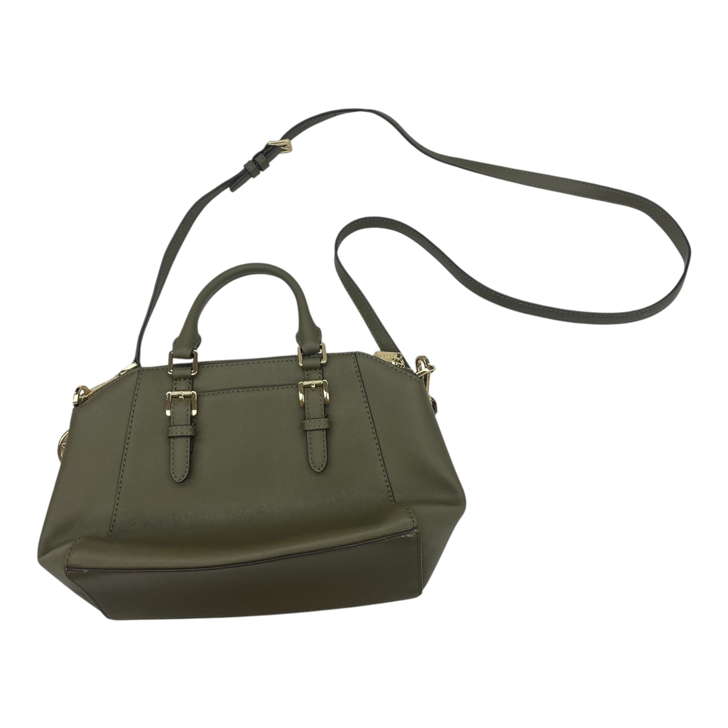 Crossbody Designer By Michael Kors In Green, Size:Medium