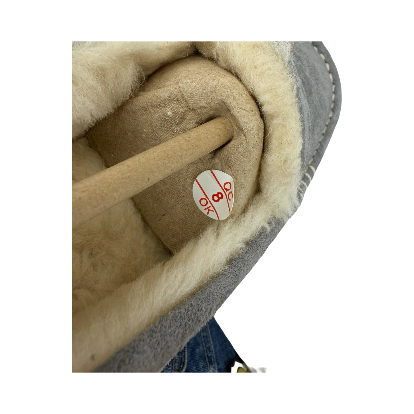 Slippers Designer By Ugg In Grey, Size:9