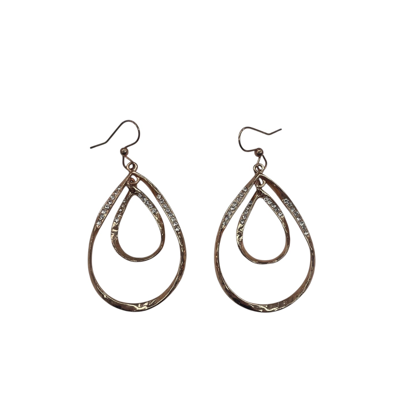 Earrings Dangle/Drop By Clothes Mentor In Rose Gold