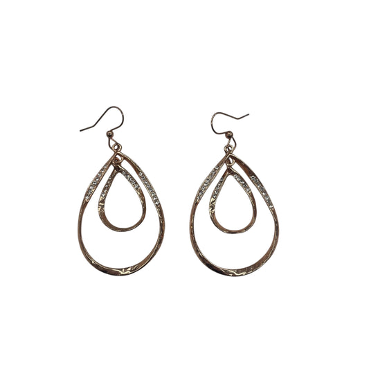 Earrings Dangle/Drop By Clothes Mentor In Rose Gold