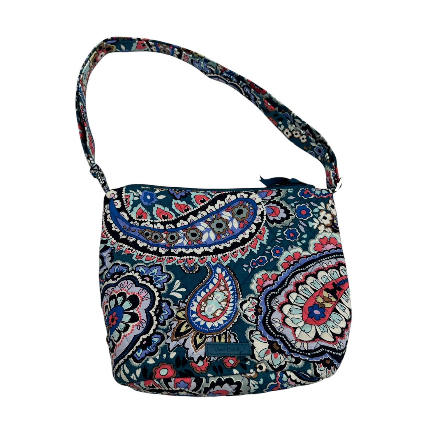 Crossbody By Vera Bradley In Teal, Size:Large