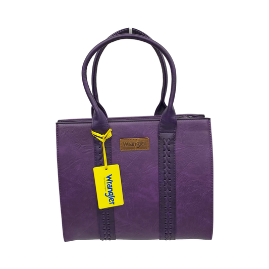 Handbag By Wrangler In Purple, Size:Medium