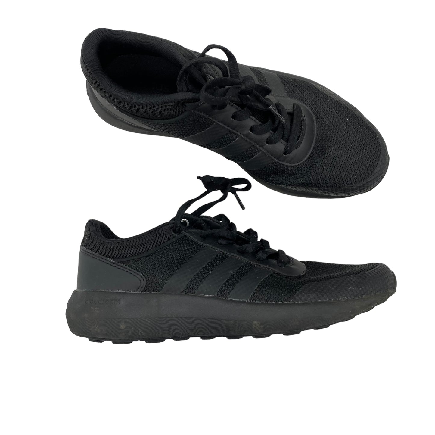 BLACK SHOES ATHLETIC by ADIDAS Size:8