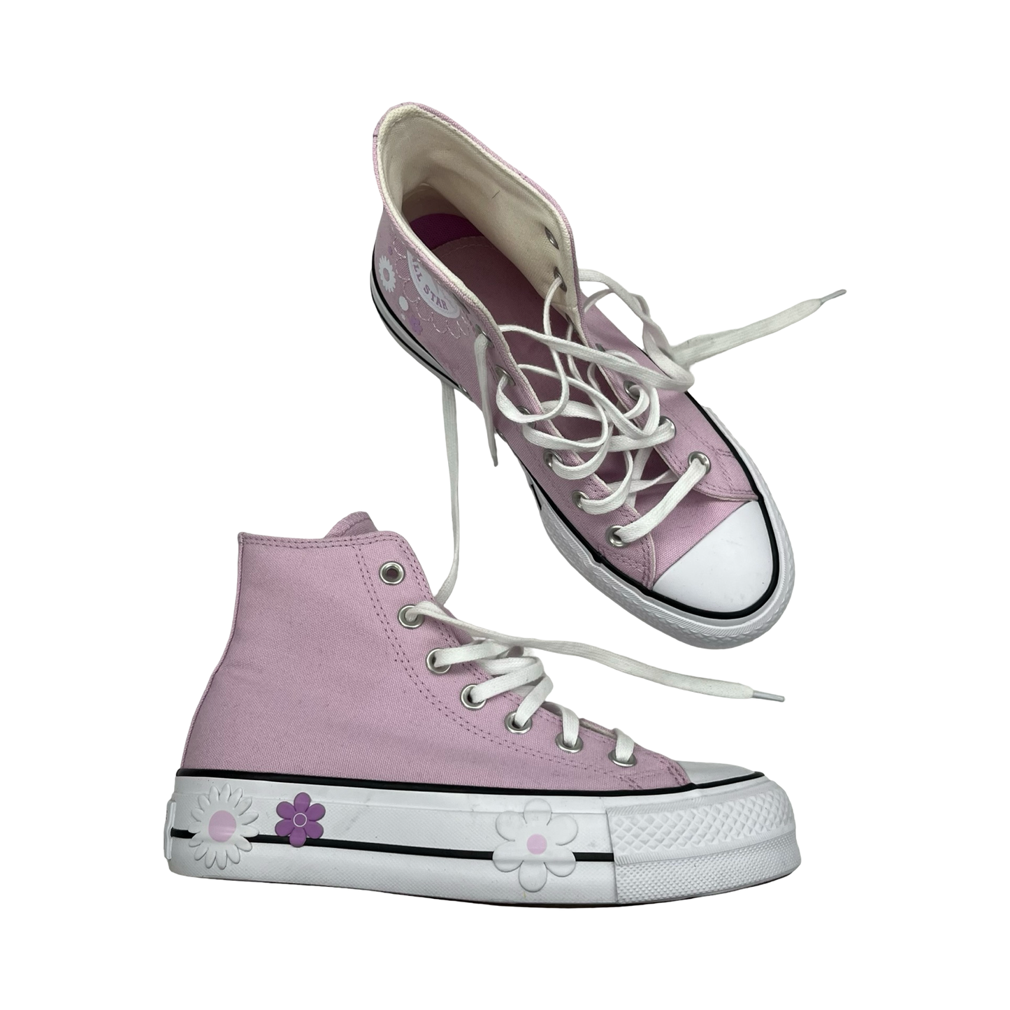 Shoes Sneakers Platform By Converse In Pink, Size:6.5
