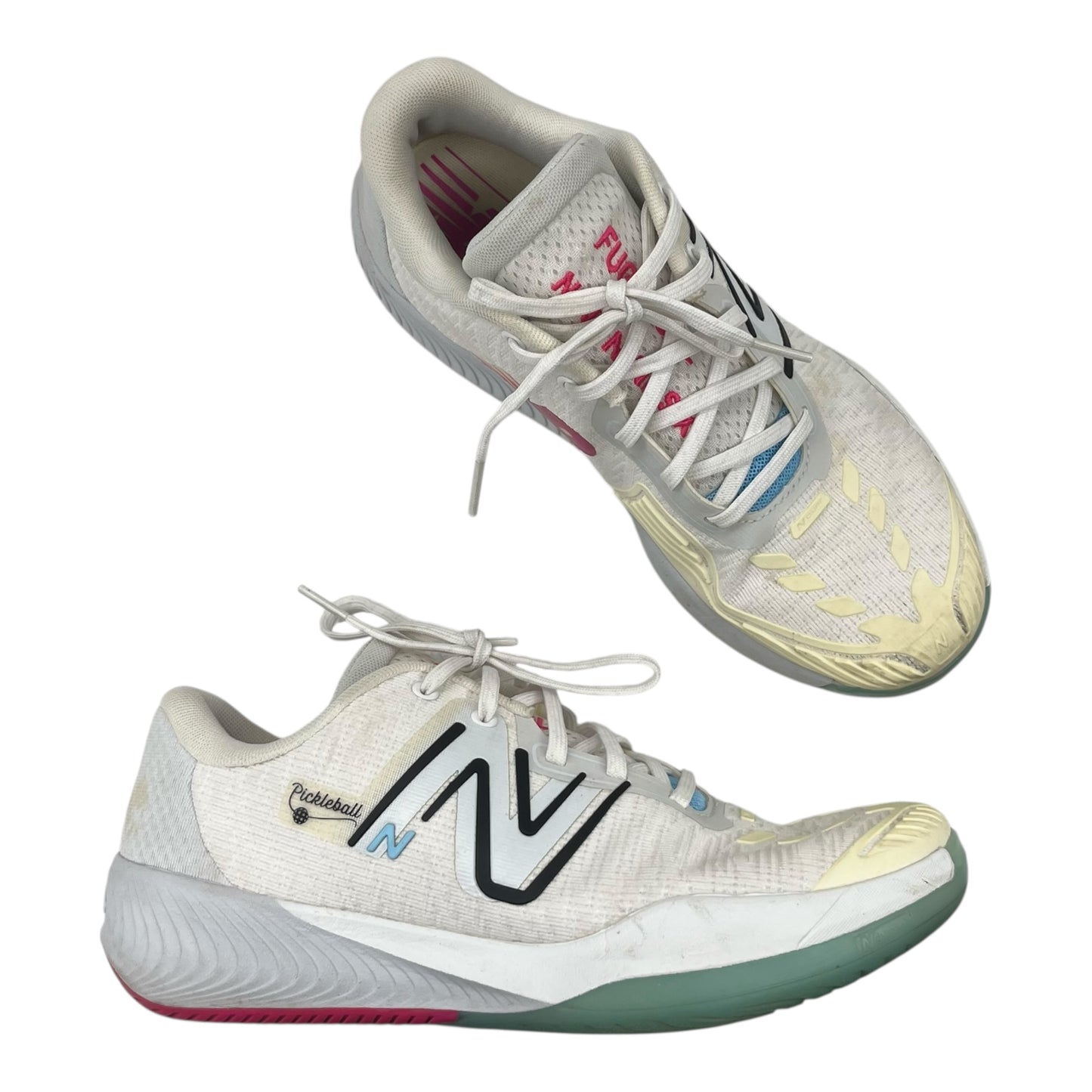 Shoes Athletic By New Balance In Cream, Size:9