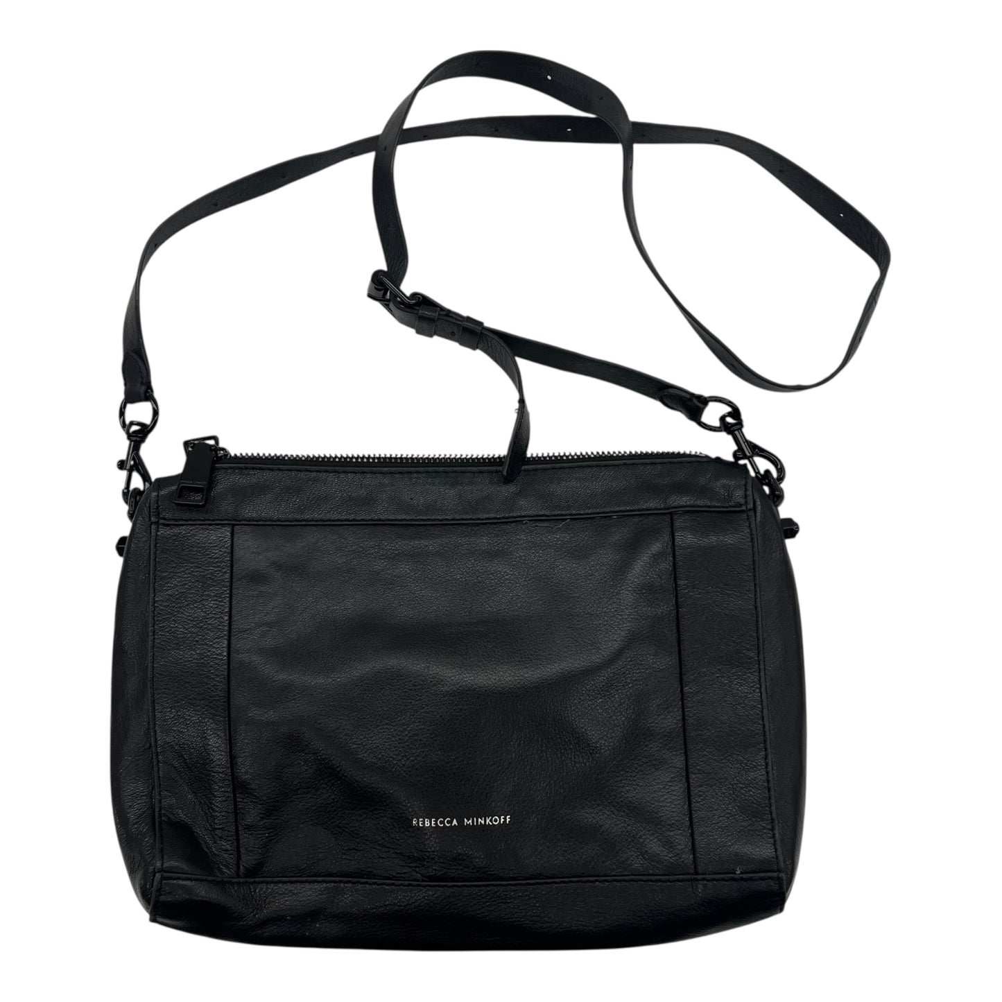 Crossbody Designer By Rebecca Minkoff In Black, Size:Medium