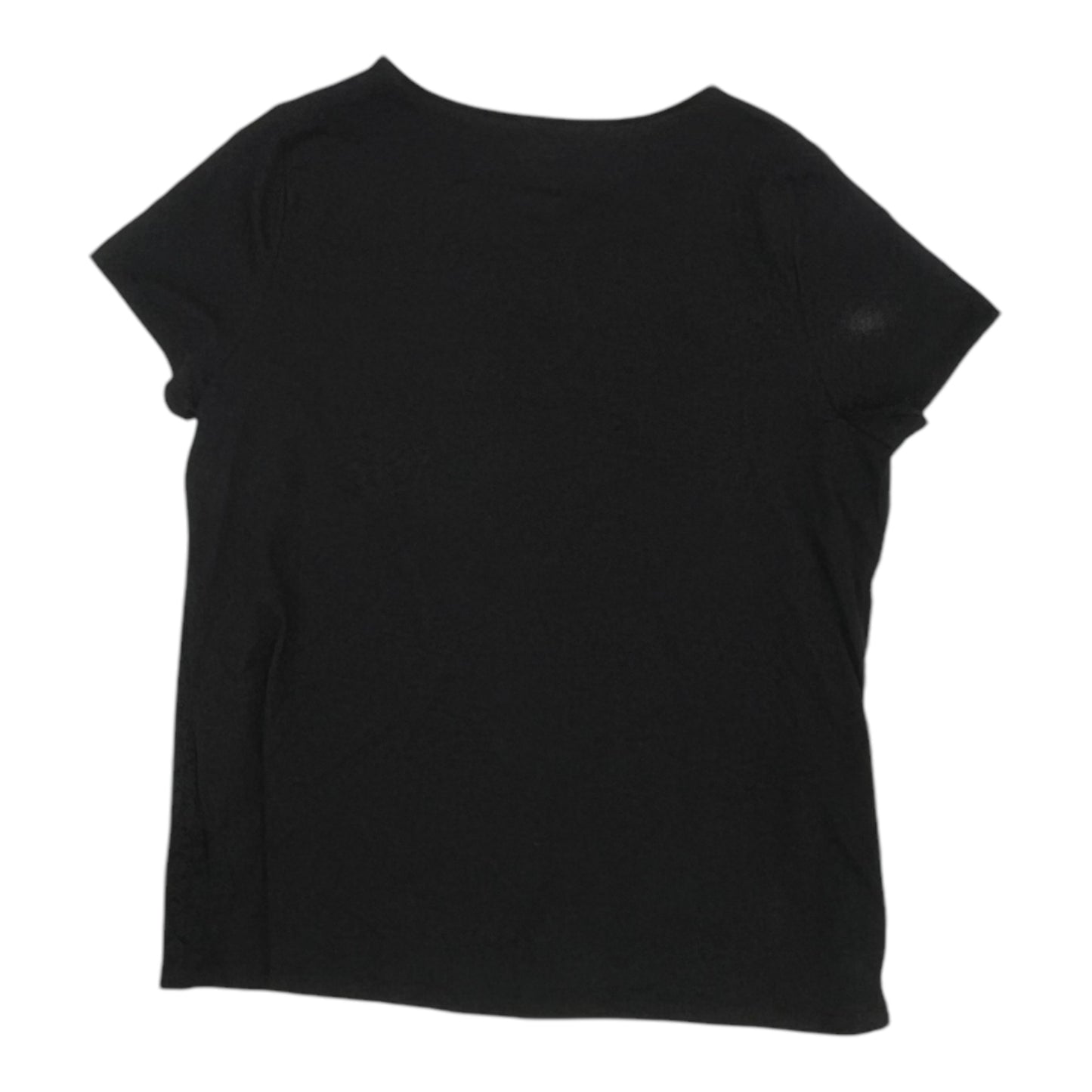 Top Ss By Croft And Barrow In Black, Size:L
