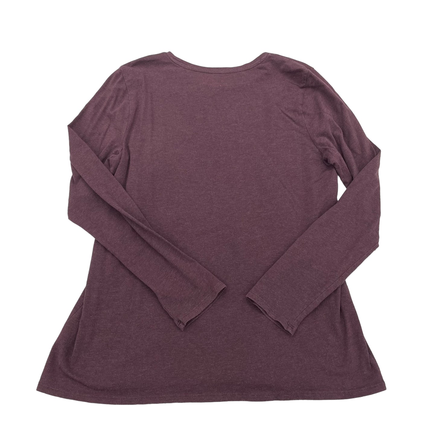 PURPLE PURE JILL TOP LS BASIC, Size M