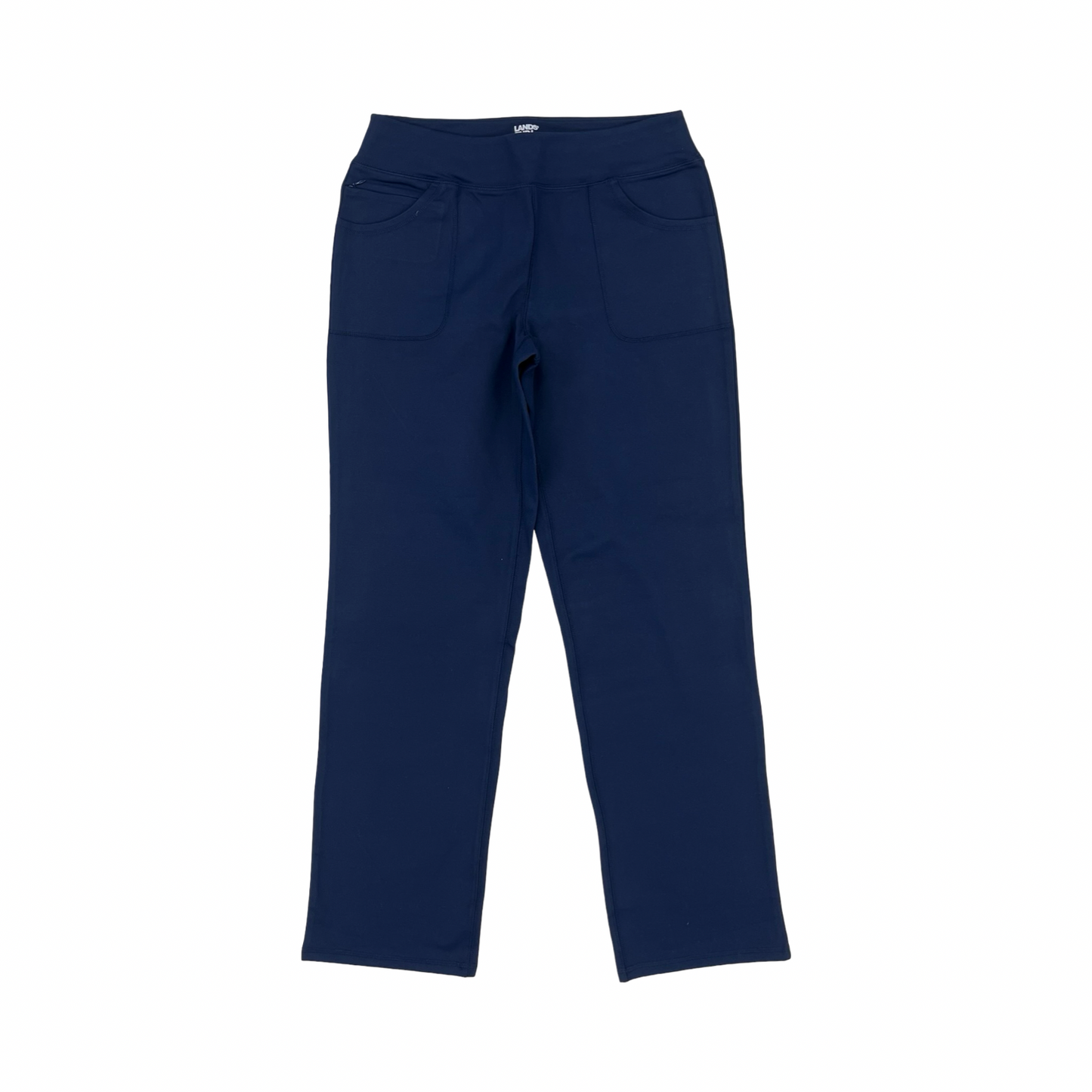 Pants Leggings By Lands End In Navy, Size:M