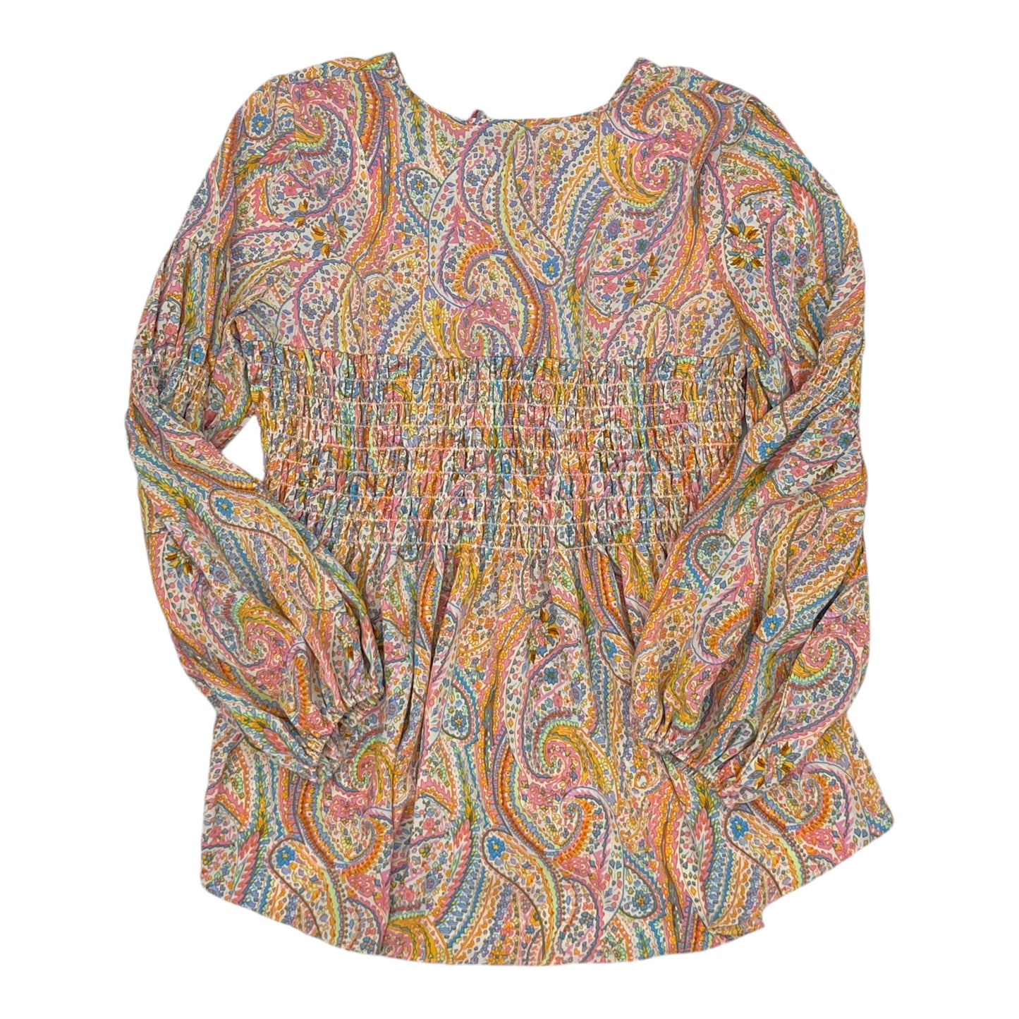 Top Ls By Clothes Mentor In Paisley Print, Size:M