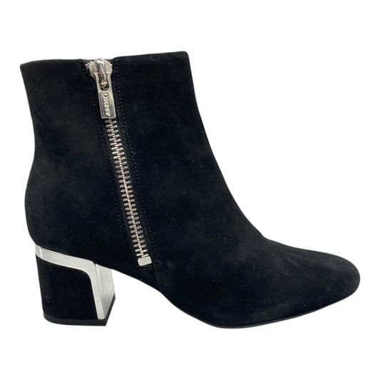 Boots Ankle Heels By Dkny In Black, Size:6