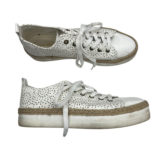 Shoes Sneakers By Maurices In Cream, Size:9